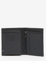 Portefeuille Porte-monnaie Cuir Madras Etrier Noir madras EMAD142-vue-porte