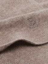 Scarf Cashmere Vercors Etrier Beige vercors EVER427U-vue-porte