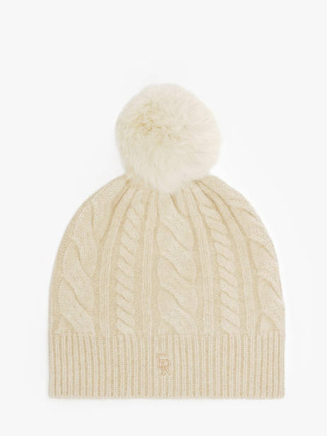 Beanie Cashmere Sierra Etrier Beige sierra ESIE430U